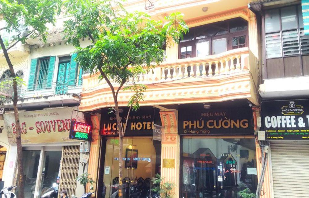 Lucky Central Hotel & Travel Hanoi Bagian luar foto